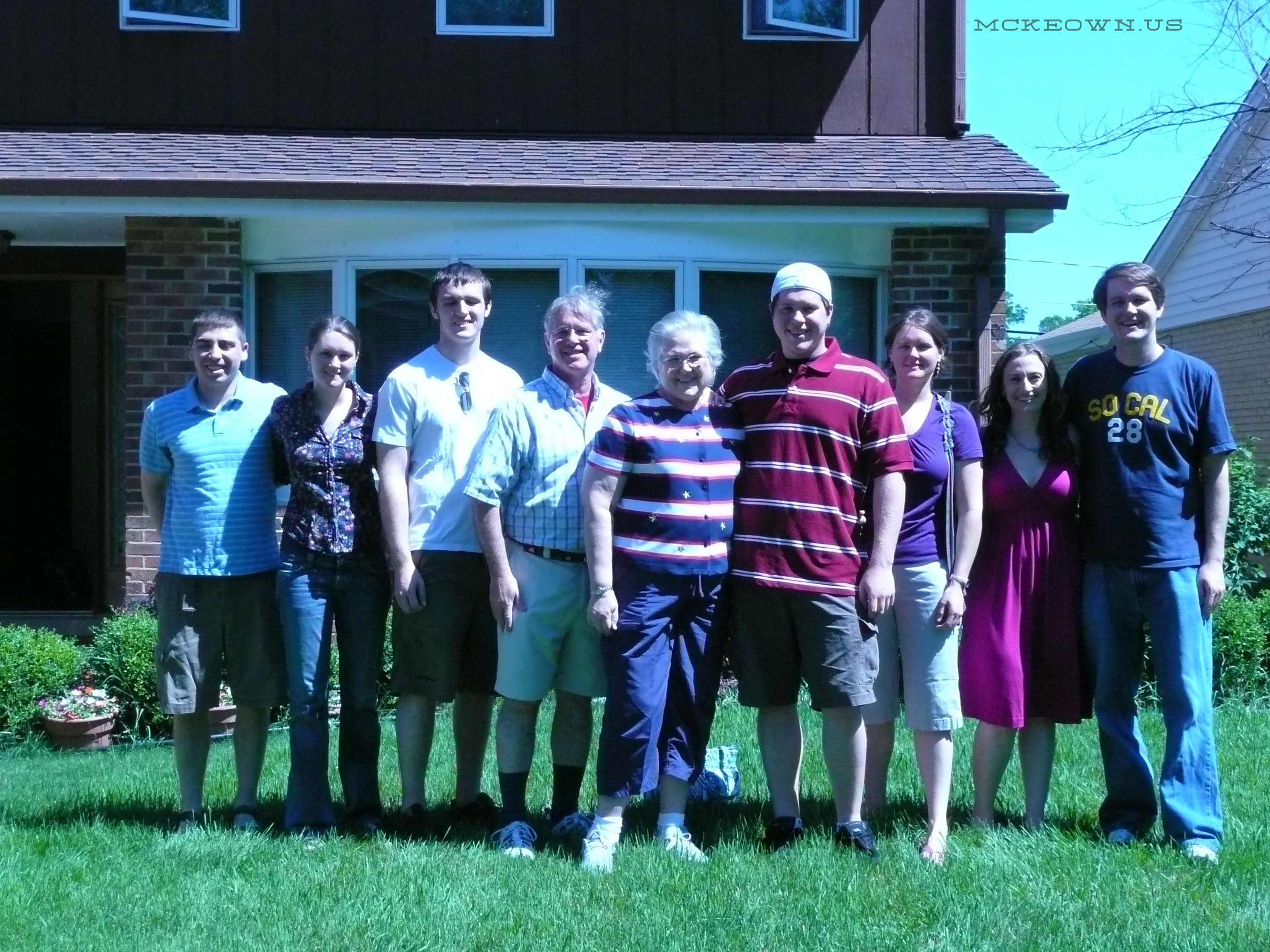 McKeown Family in Des Plaines, Illinois, 2009